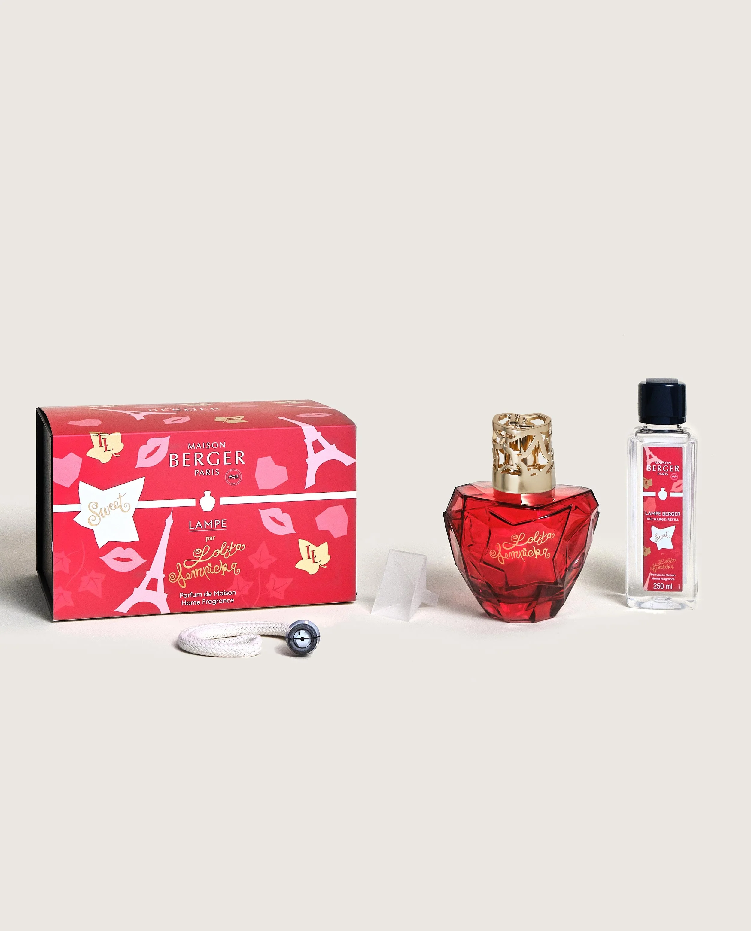 Lolita Lempicka Sweet Fragrance Lamp Gift Set - Image 2