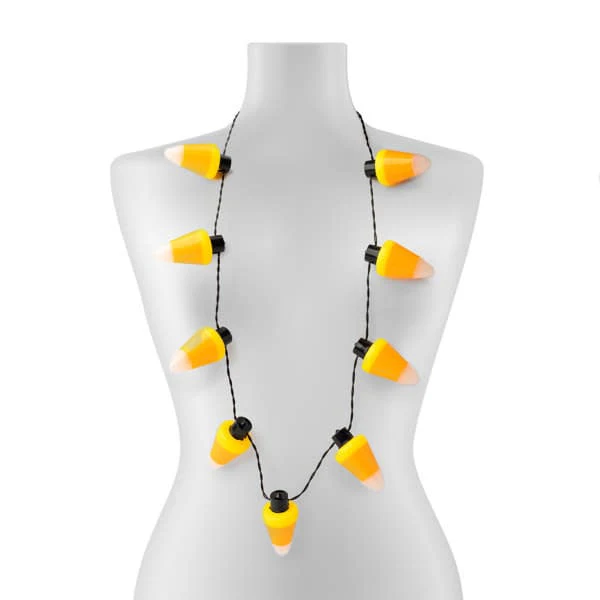 Lotsa Light Jumbo Flashing Halloween Necklace - Image 4