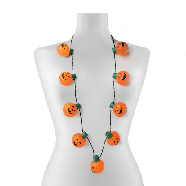 Lotsa Light Jumbo Flashing Halloween Necklace - Image 6