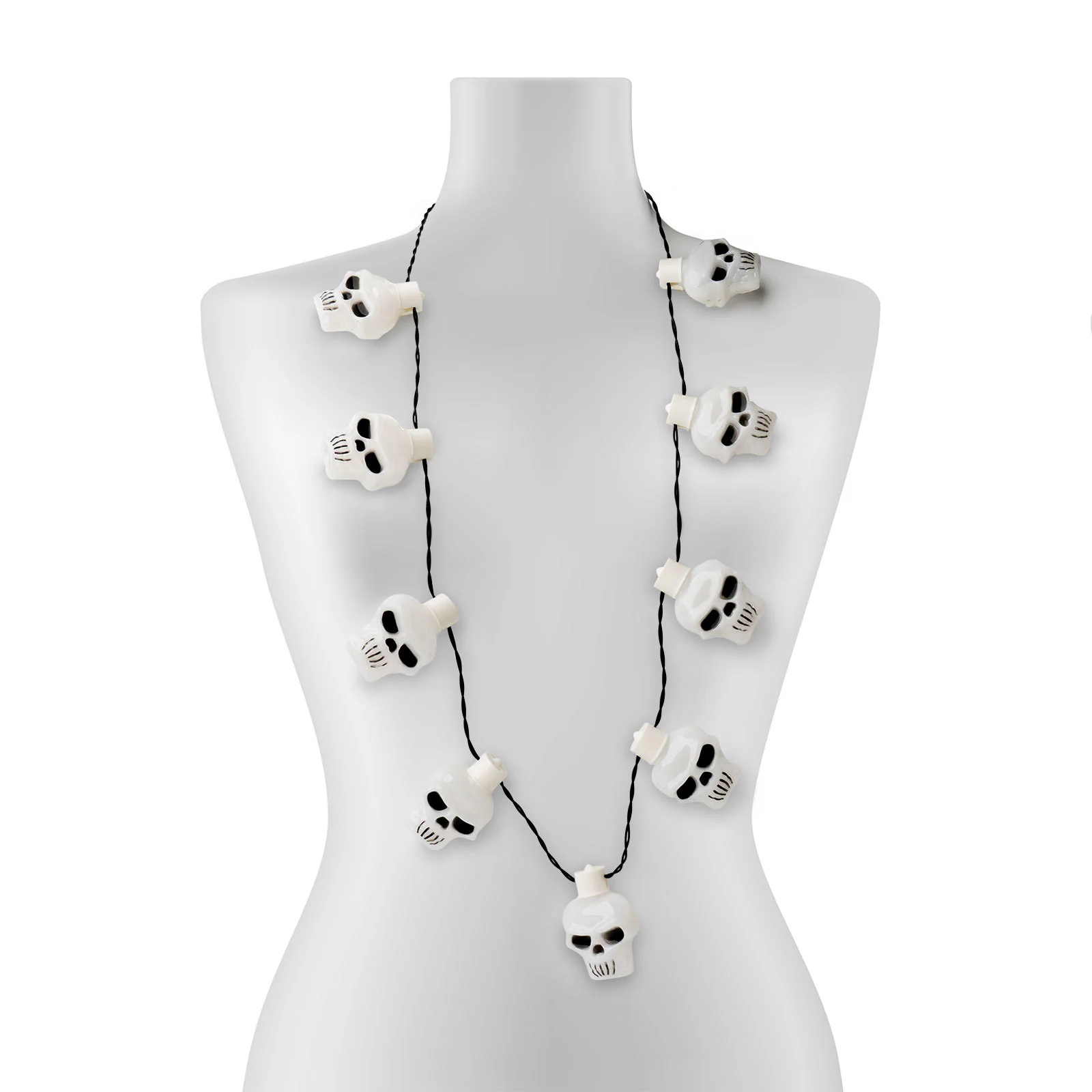 Lotsa Light Jumbo Flashing Halloween Necklace - Image 8