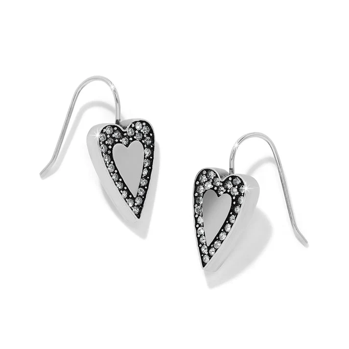 Love Messages B Bold French Wire Earrings