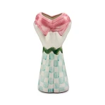 Mackenzie Childs Collectors Series Heart & Hand Vase