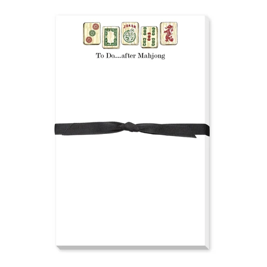 Mahjong Large Notepad