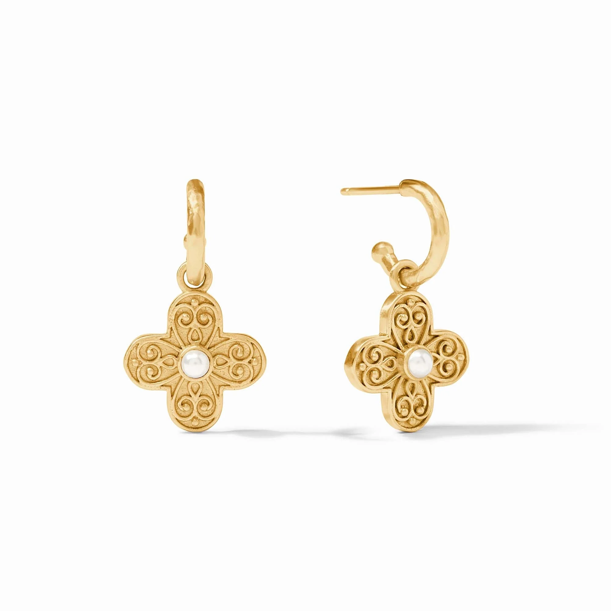 Malta Corinth Hoop &  Charm Earring - Image 4