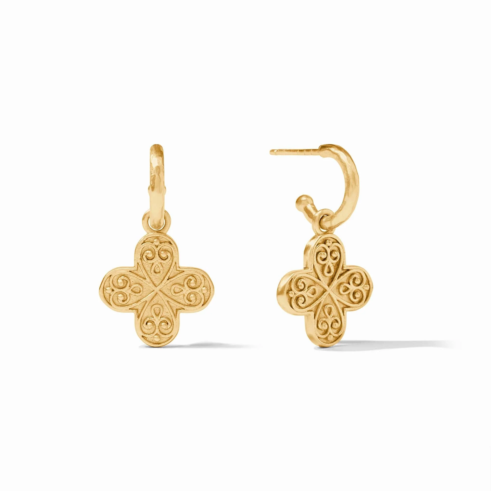 Malta Corinth Hoop &  Charm Earring - Image 5