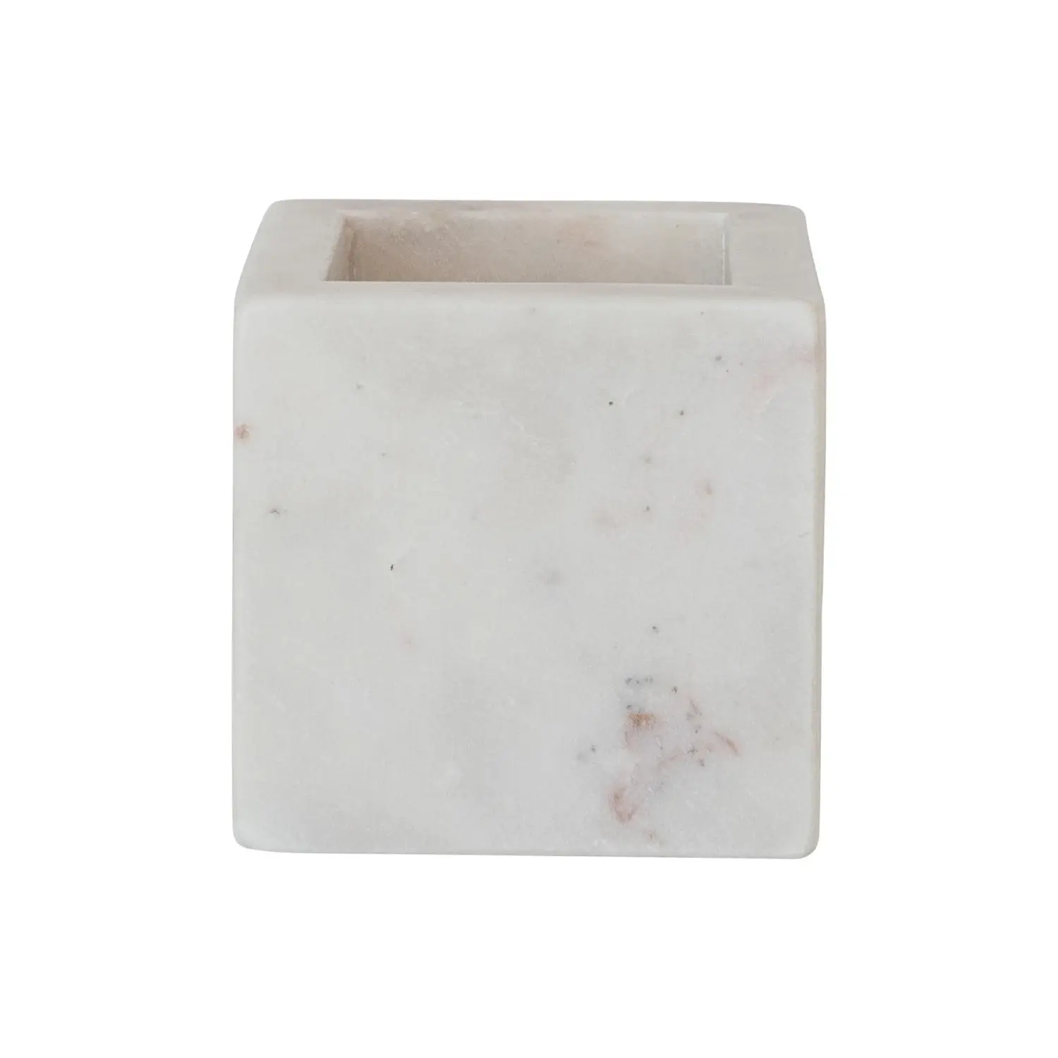 Marble Container - White