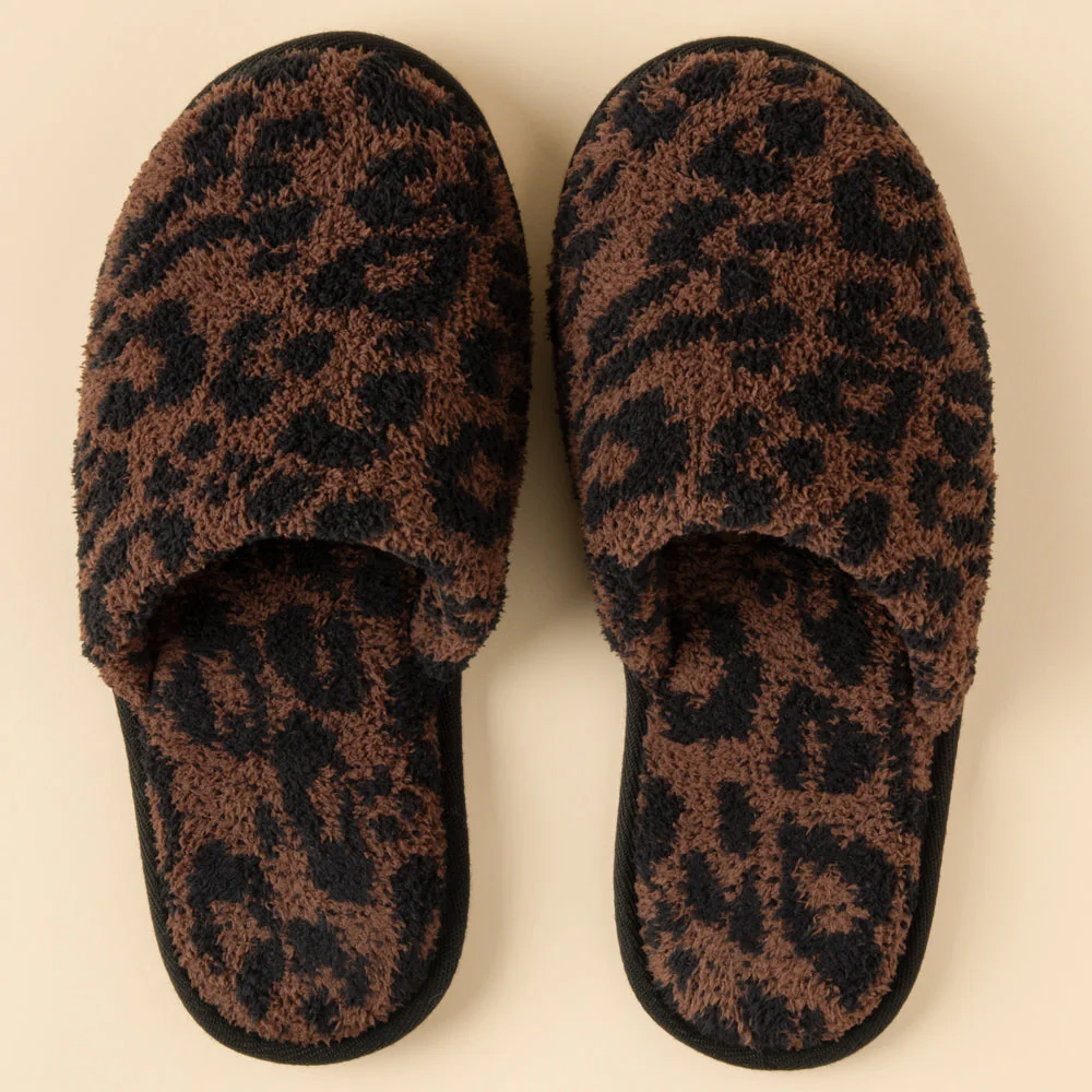 Marshmallow Leopard Slippers - Image 3
