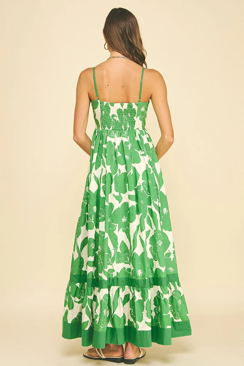 Maxine Floral Tiered Maxi Dress - Image 3