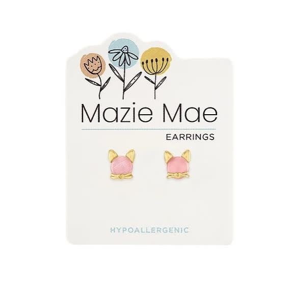 Gold Mazie Mae Earring - Image 2