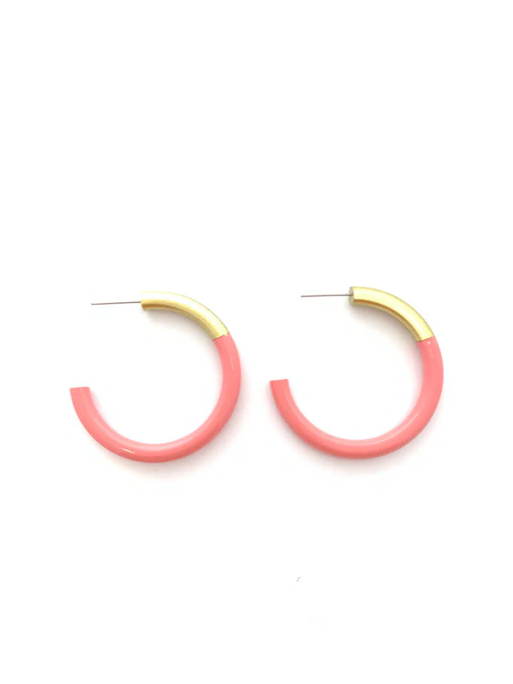 Med LIZ Hoops Earring - Image 4