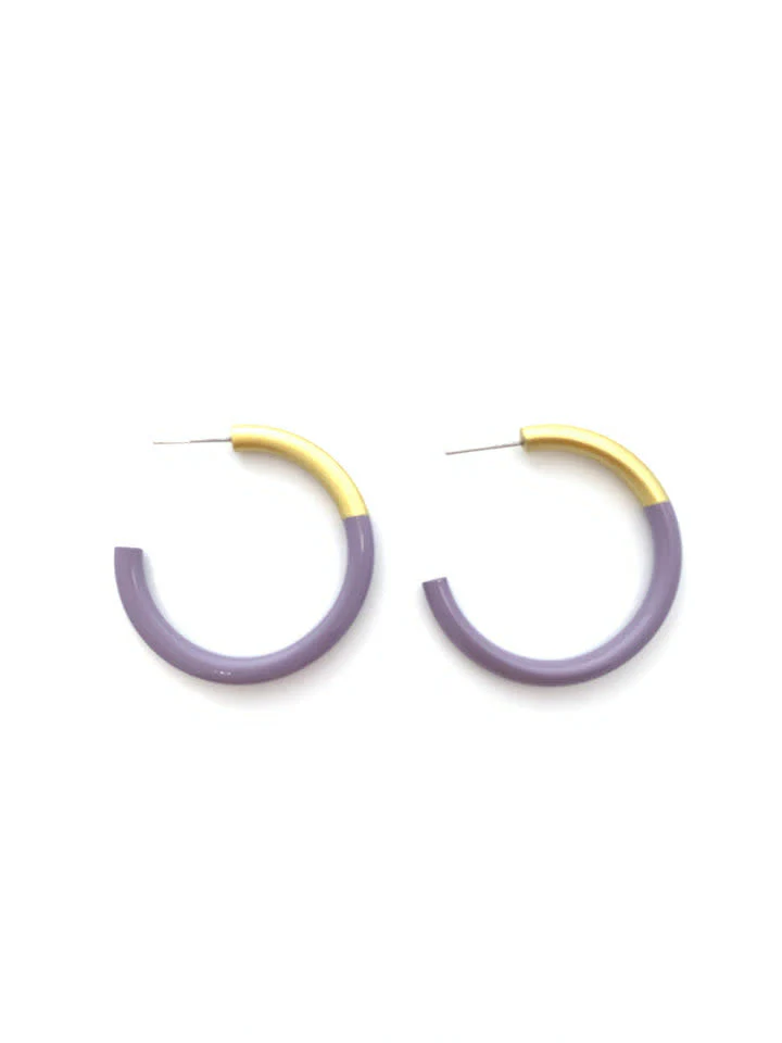 Med LIZ Hoops Earring - Image 7