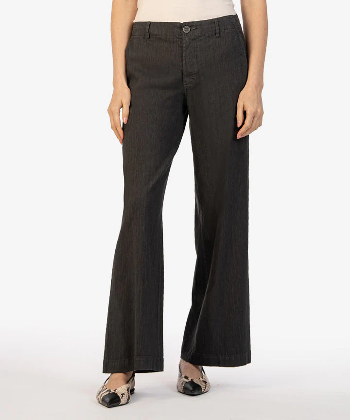 Meg Linen High Rise Wide Leg Pants - Image 32