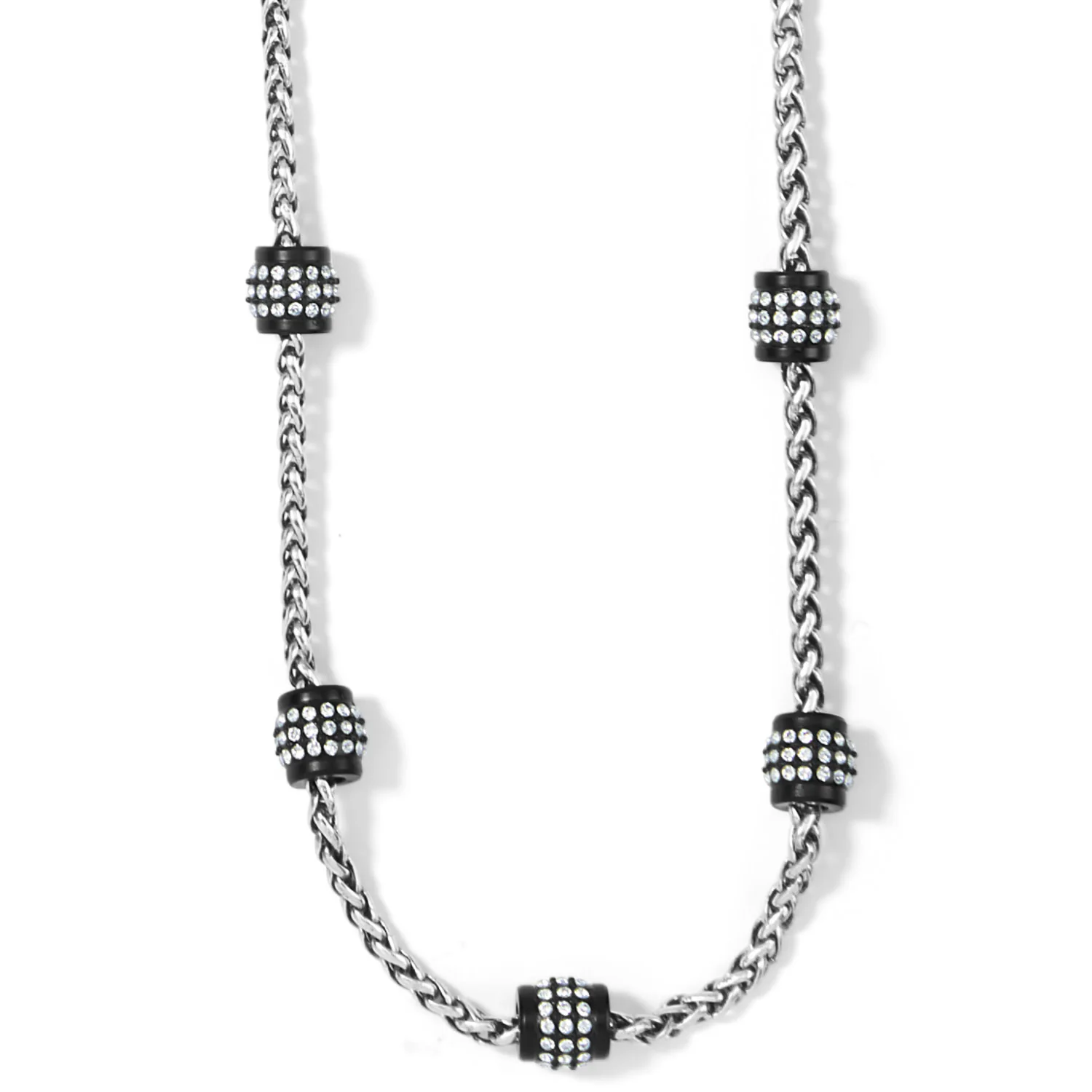 Meridian Petite Short Necklace - Black