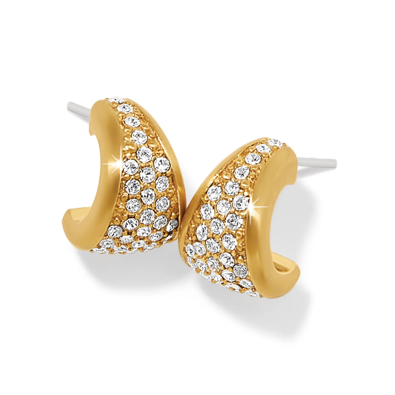 Meridian Small Gold Hoop Earrings - Image 2