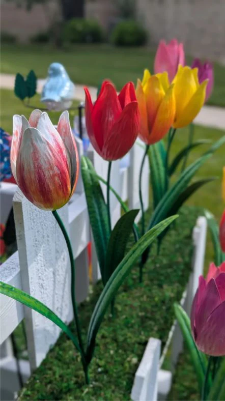 Metal Pastel Tulip - Image 2