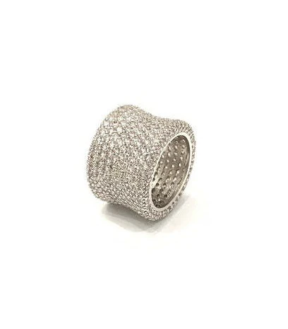 Micropaved CZ Eternity Ring - Image 5