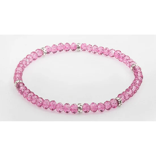 Mini Crystal Bracelet Silver Accent - Image 21