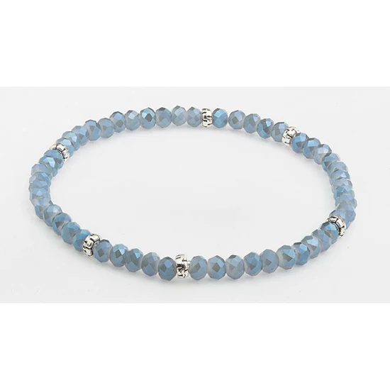Mini Crystal Bracelet Silver Accent - Image 36