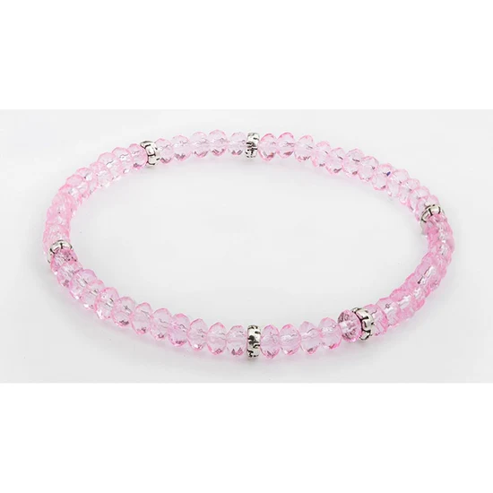 Mini Crystal Bracelet Silver Accent - Image 41