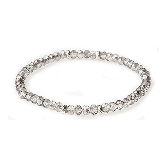 Mini Crystal Bracelet Silver Accent - Image 8