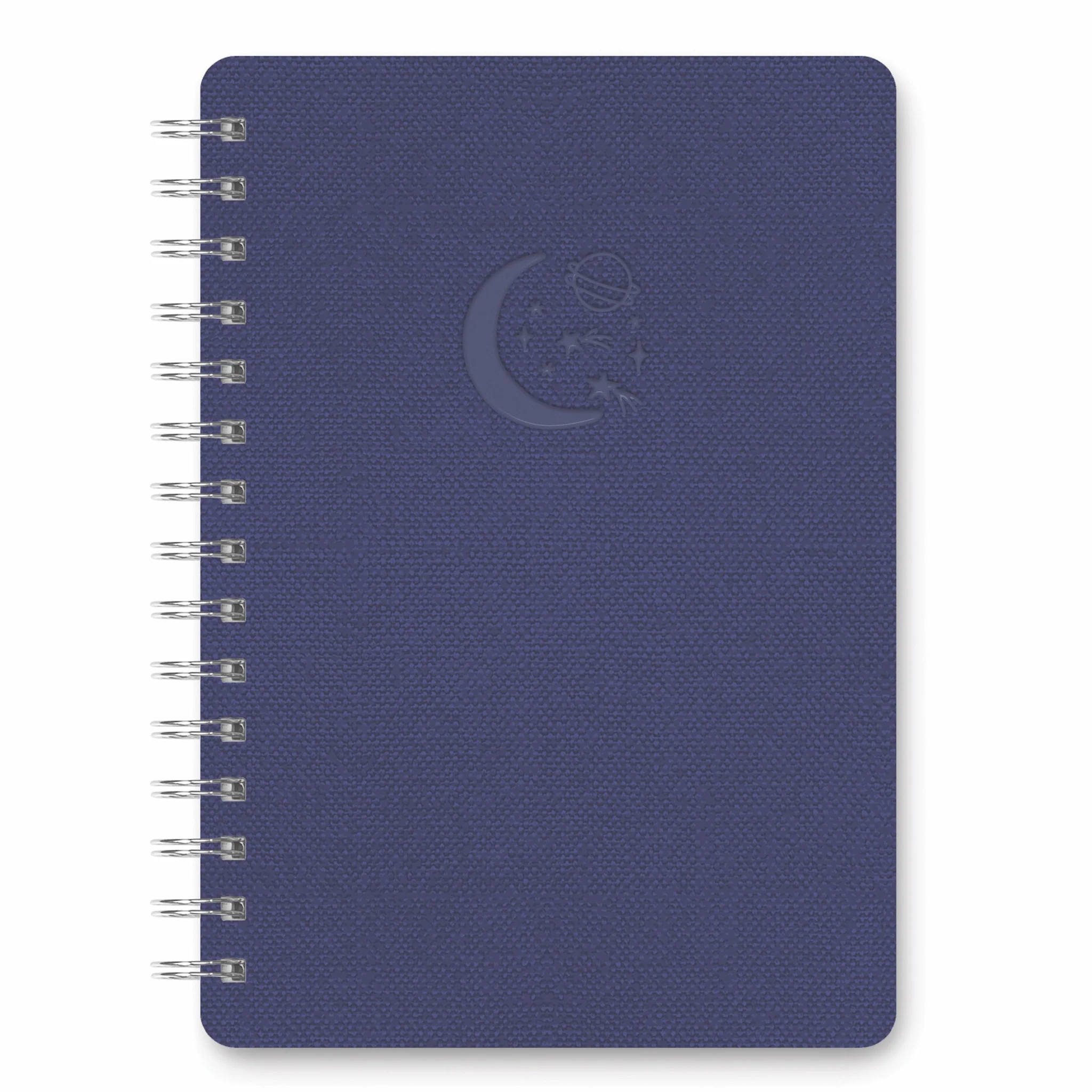 Moons & Stars (Navy) Agatha Notebook - Image 2