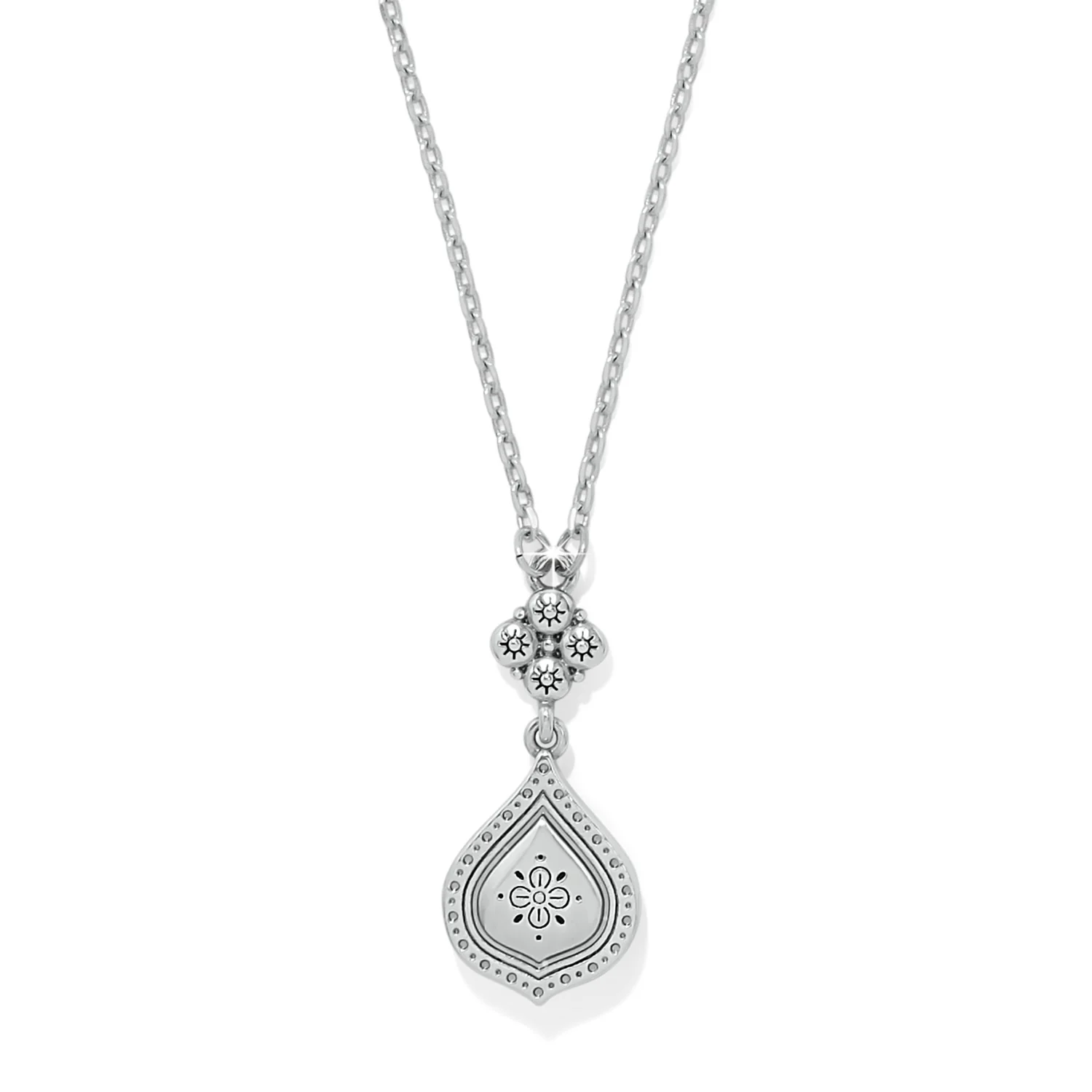 Mosaic Cerrillos Petite Teardrop Necklace - Image 2