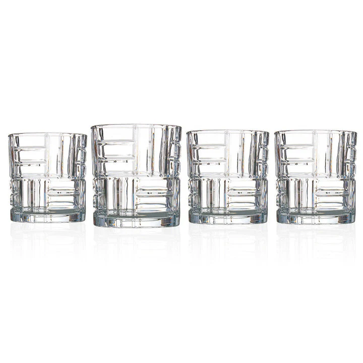 Mosaic Double Old Fashion Glass - Sold Individually - Image 4