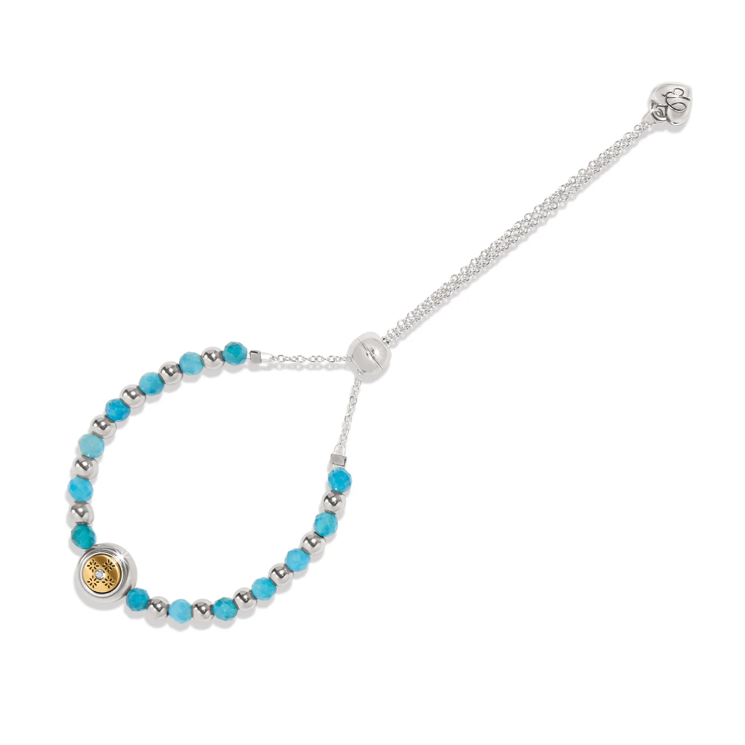 Mosaic Two Tone Beaded Bracelet - Image 6