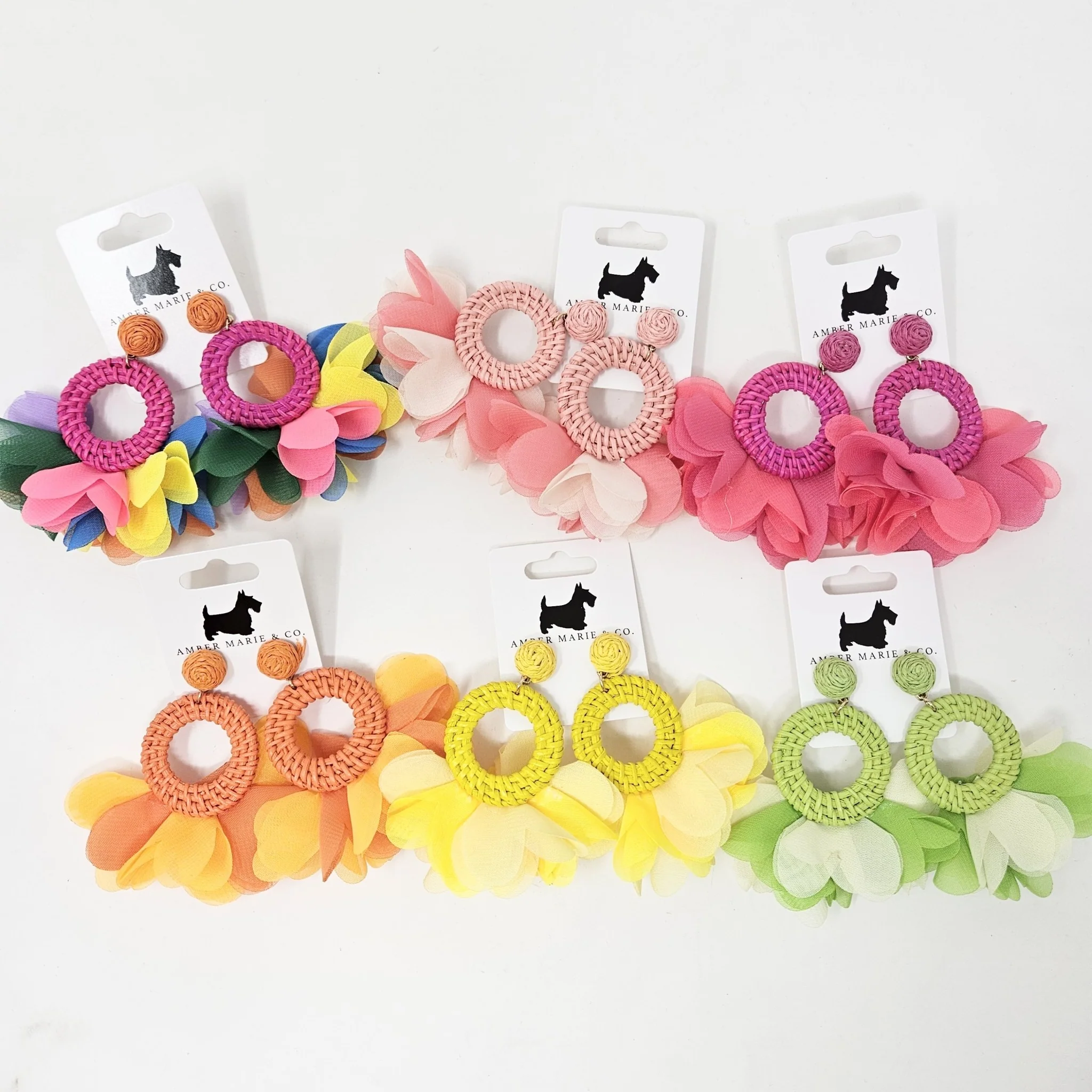 Flower Petal Earrings