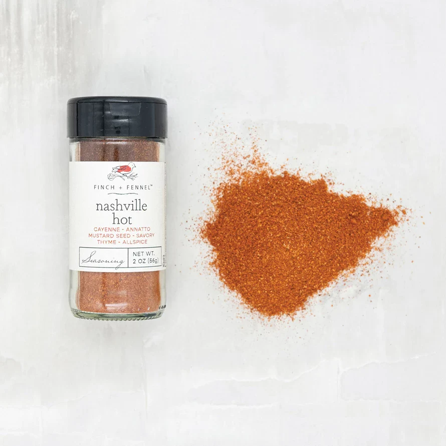 Nashville Hot Seasoning Glass Jar