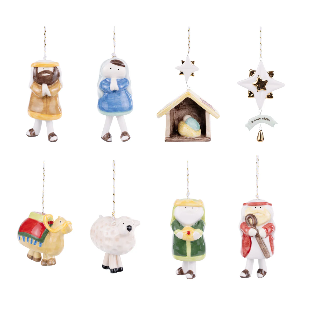 Nativity Ornament Set - Image 3
