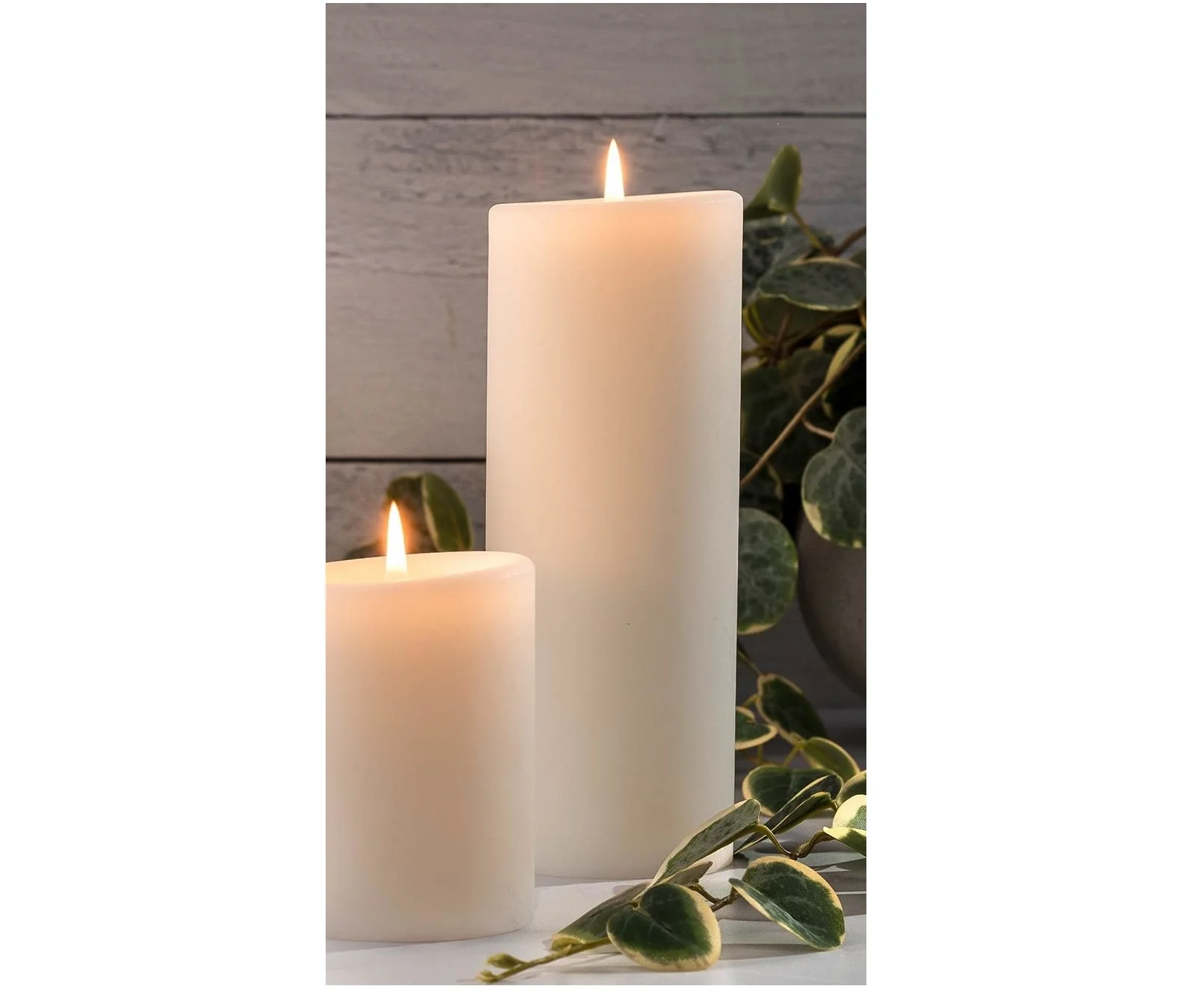 Natural 3x8 Pillar Candle