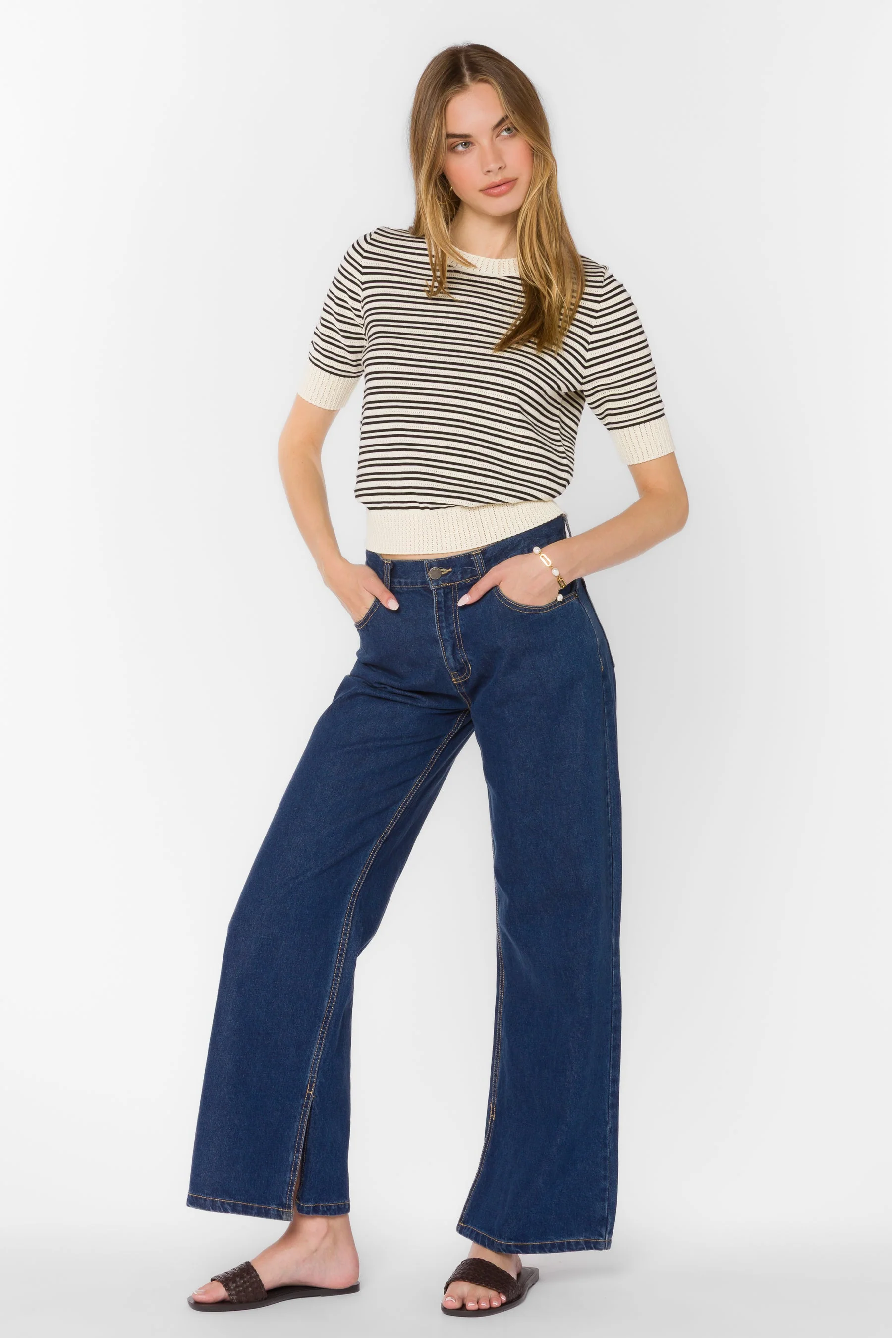 Norine Stripe Sweater - Image 3