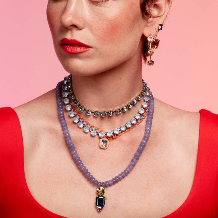 Oakland Necklace in Candy Crush