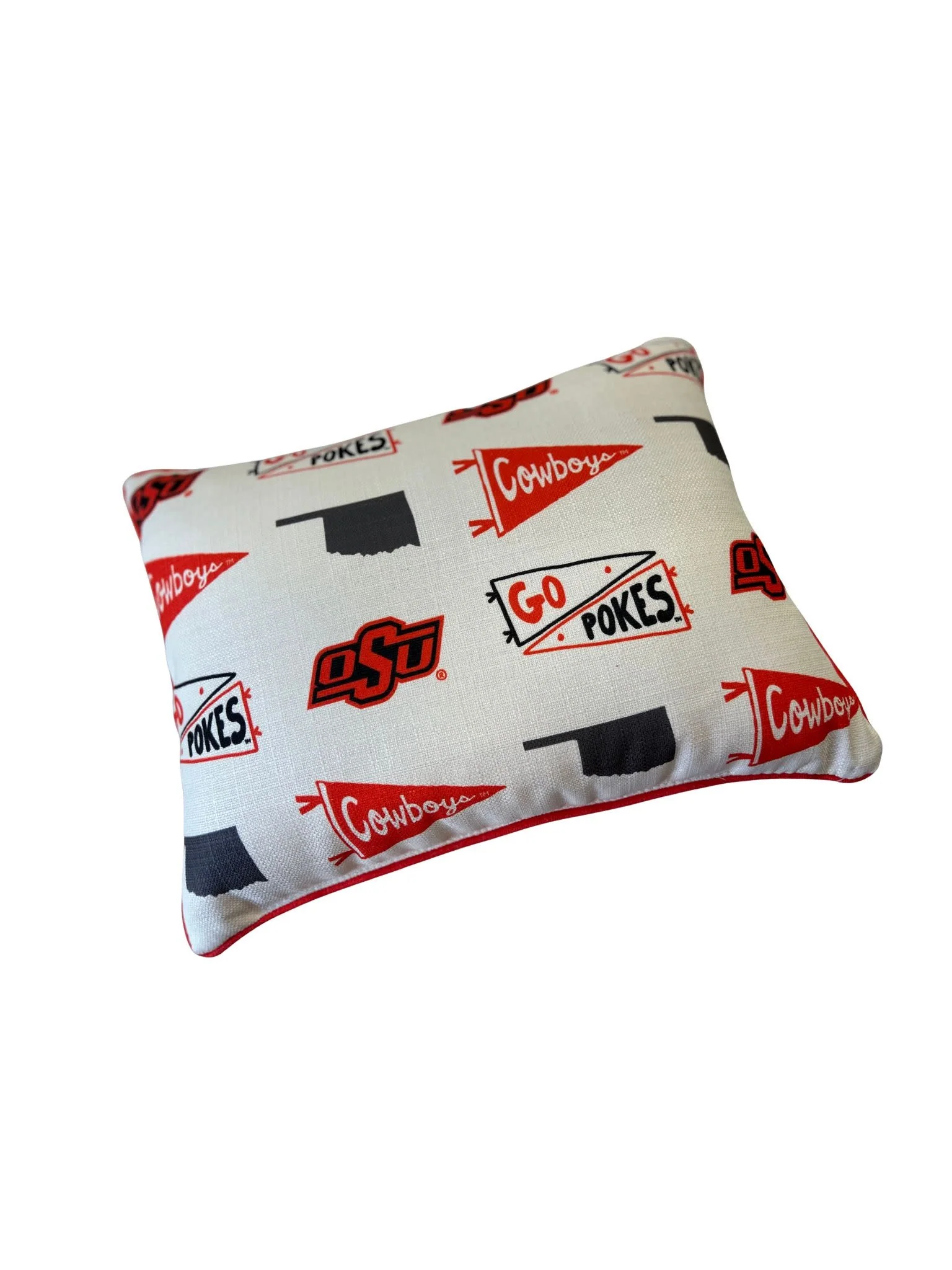 Oklahoma State Collegiate Cluster Pillow - Image 3