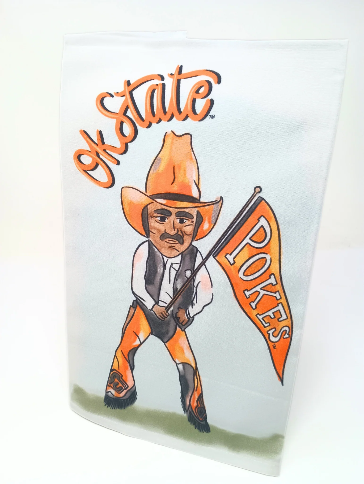 Oklahoma State Mascot Tea Towel - Image 2