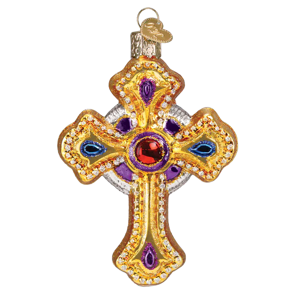 Ornate Cross Ornament - Image 2