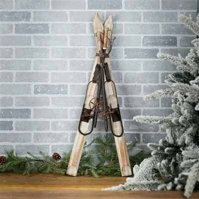 Pair of Skis w/Poles - Image 2