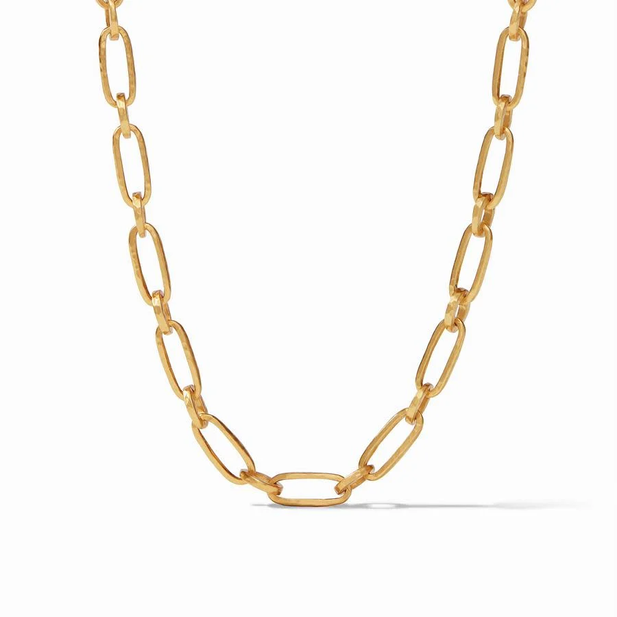 Palladio Link Necklace Delicate Necklace Gold
