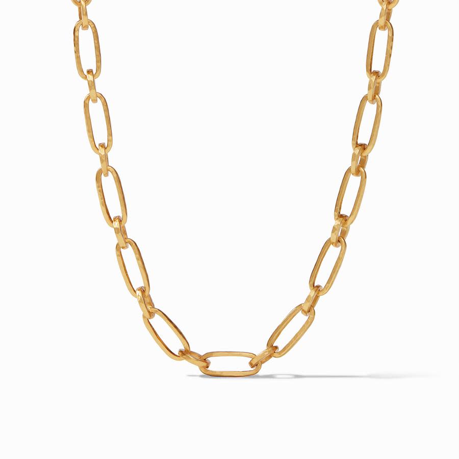 Palladio Link Necklace Delicate Necklace Gold - Image 2