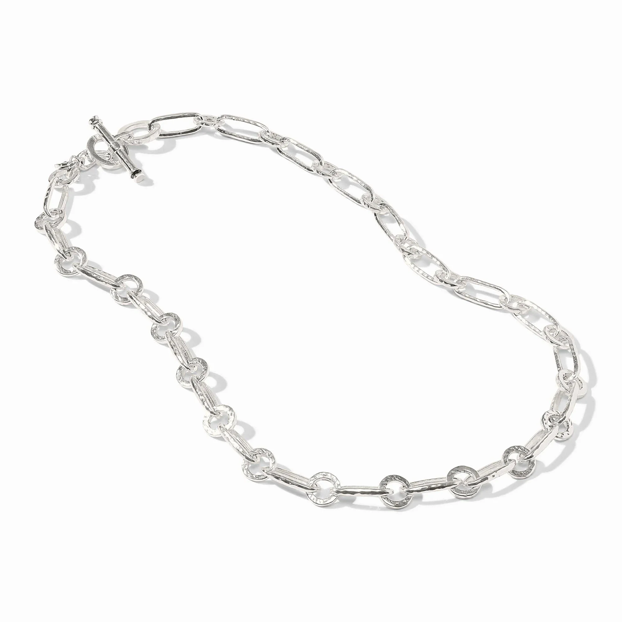 Palladio Link Necklace Silver - Image 2