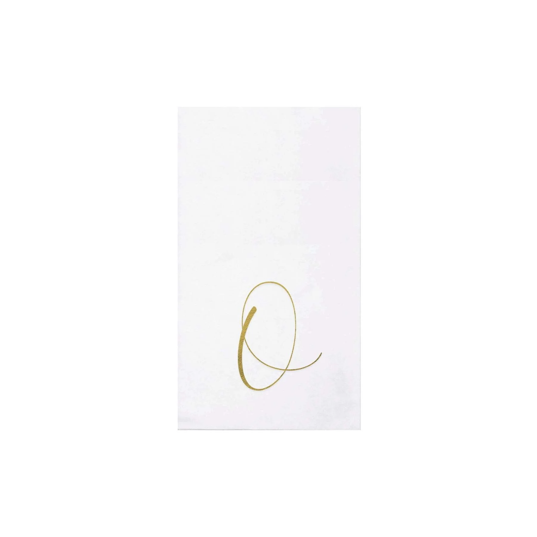 Papersoft Napkins Gold Monogram Guest Towels - Image 15