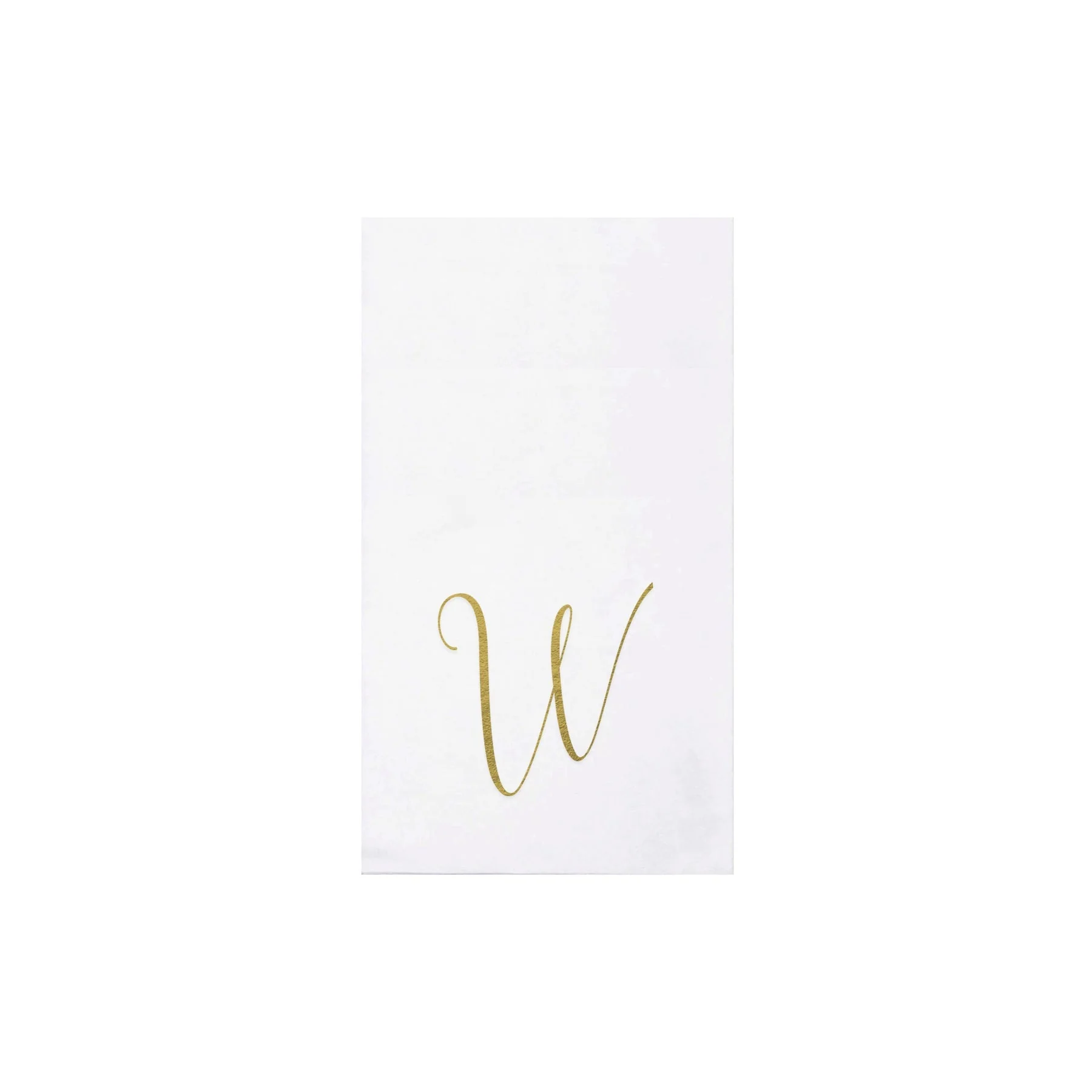 Papersoft Napkins Gold Monogram Guest Towels - Image 20
