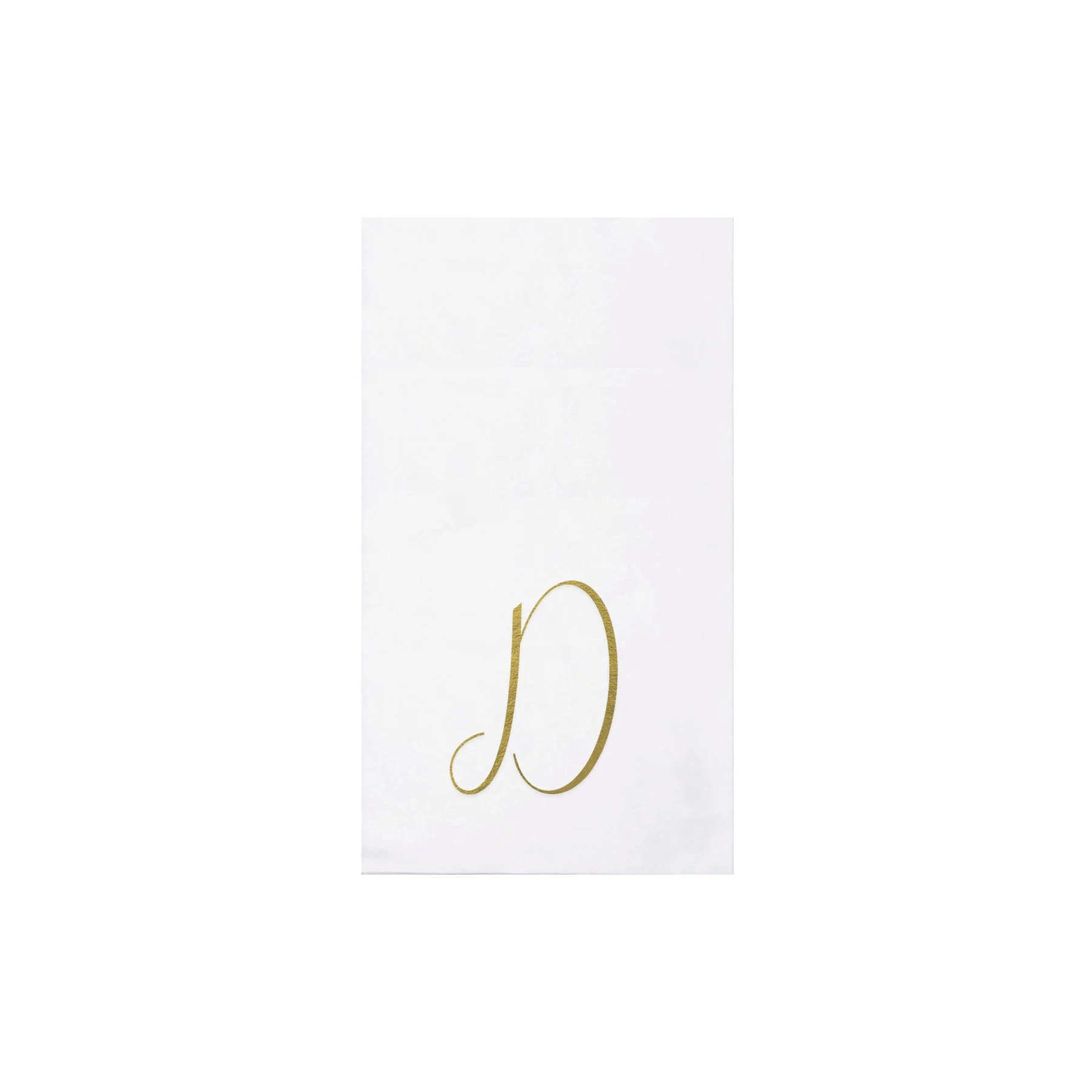 Papersoft Napkins Gold Monogram Guest Towels - Image 26
