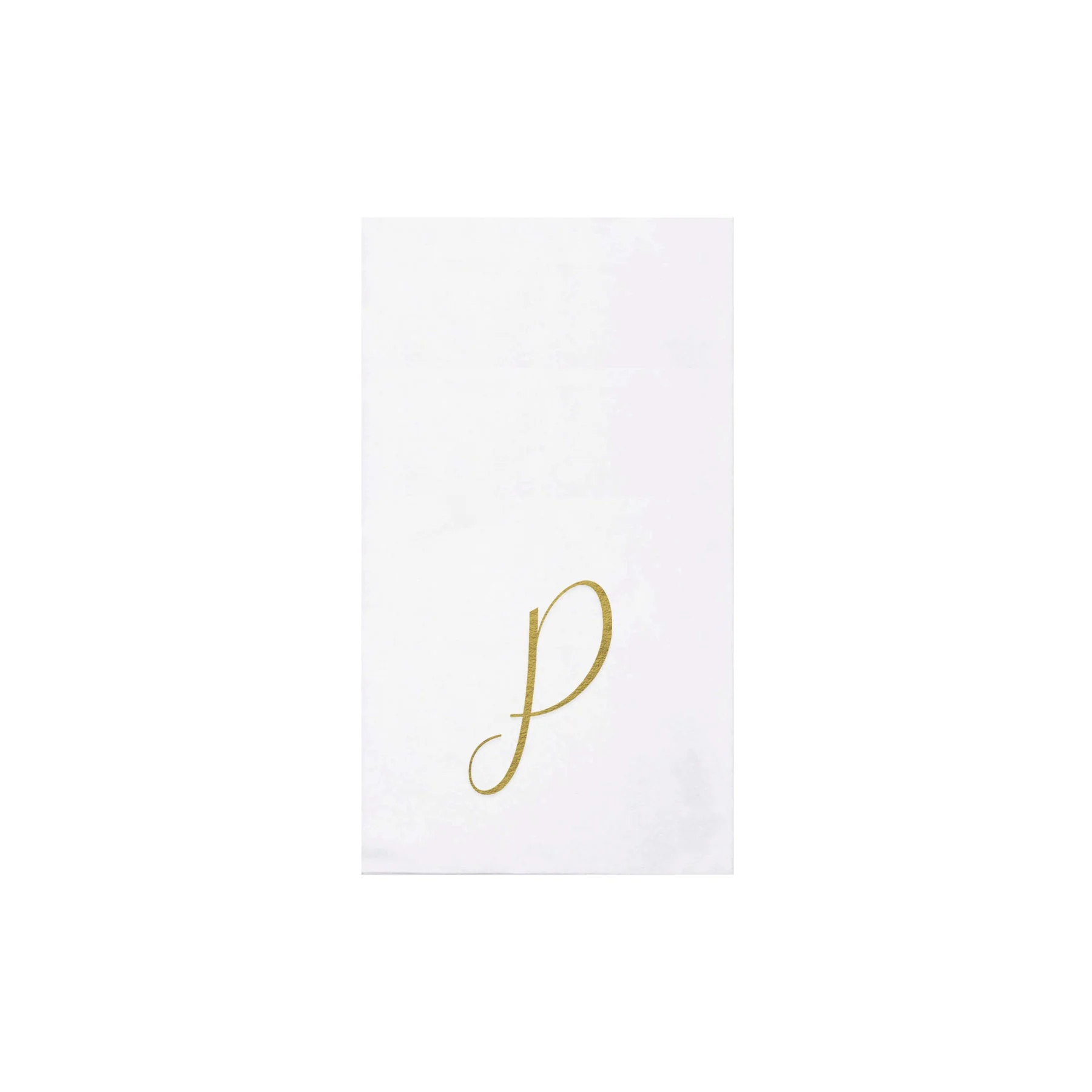 Papersoft Napkins Gold Monogram Guest Towels - Image 27