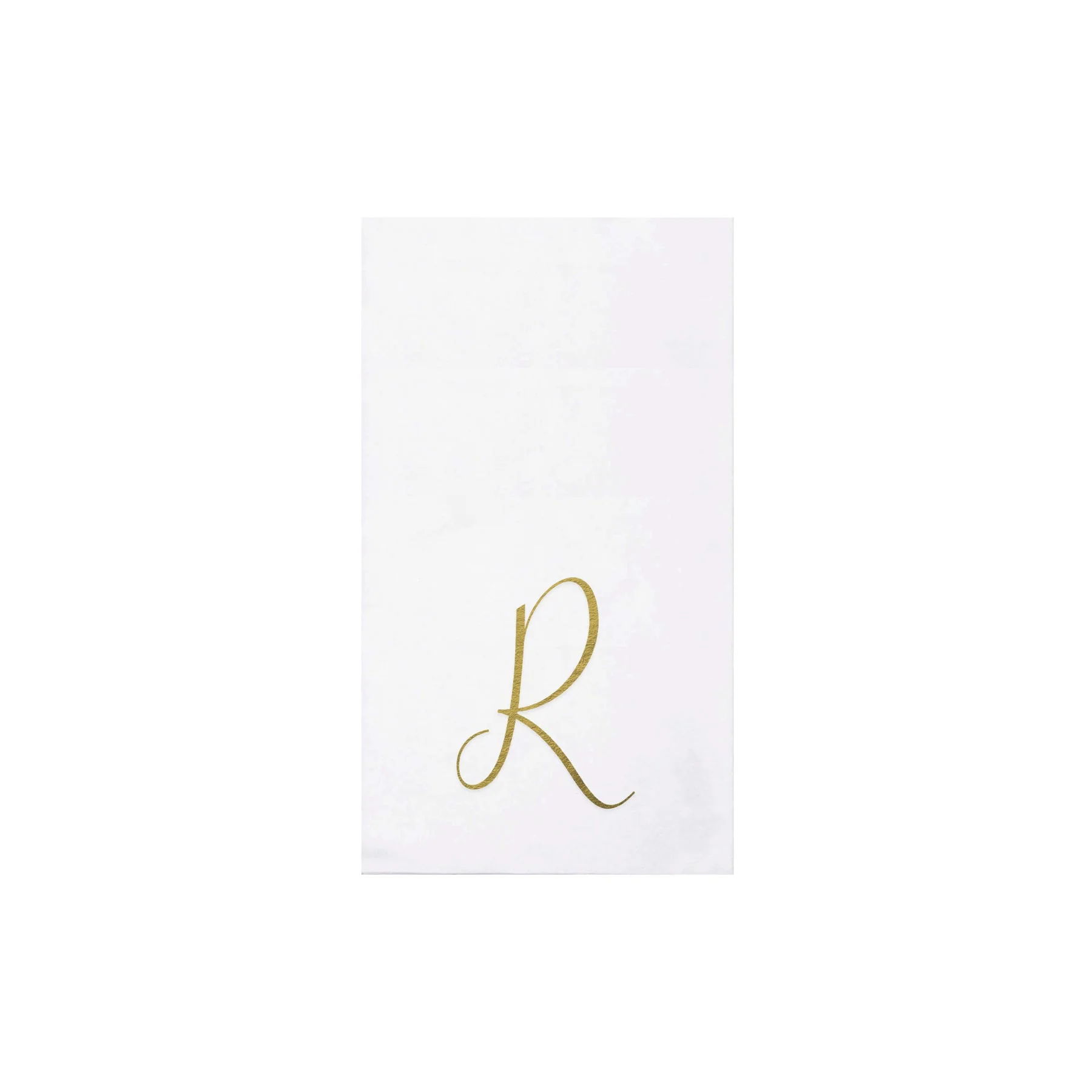 Papersoft Napkins Gold Monogram Guest Towels - Image 30