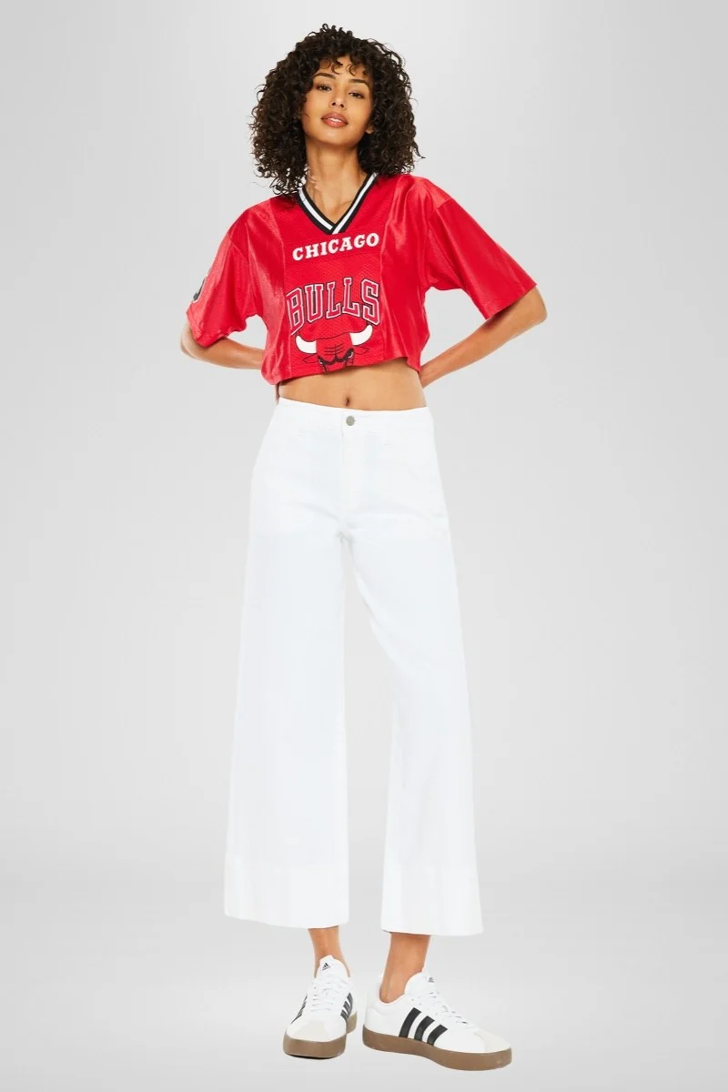 Patricia Open Pack High Rise Cropped Wide Leg - Image 8