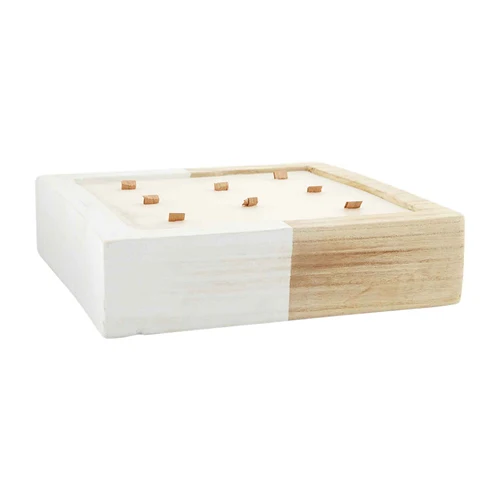 Paulownia Square Wood Candle - Image 2