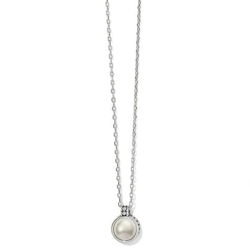 Pebble Dot Pearl Short Necklace