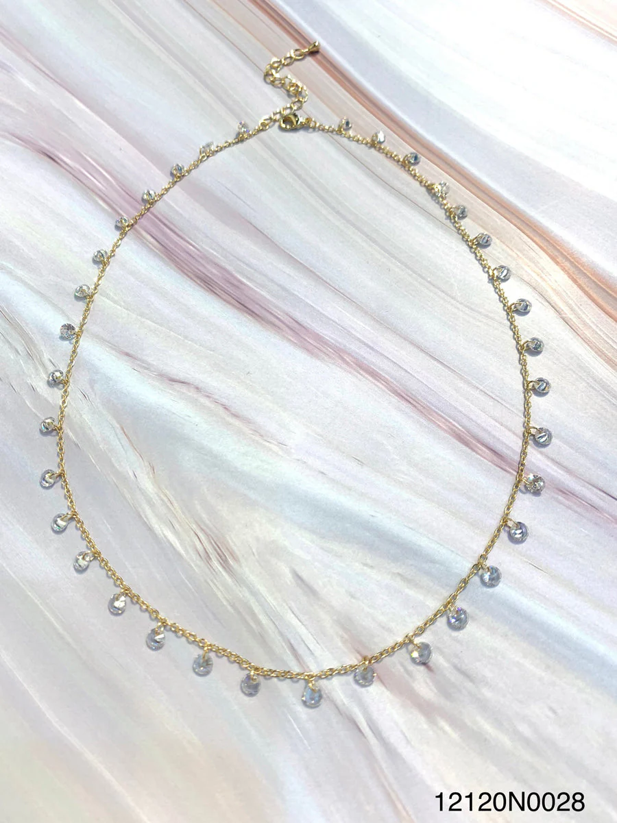 Penelope Short Necklace Gold